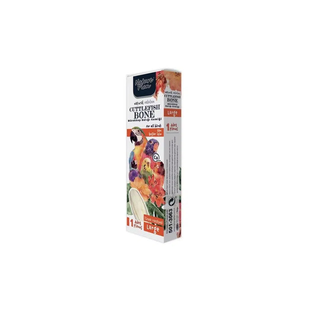 Nature Plan Cuttlefish Bone Natural Calcium Source Large
