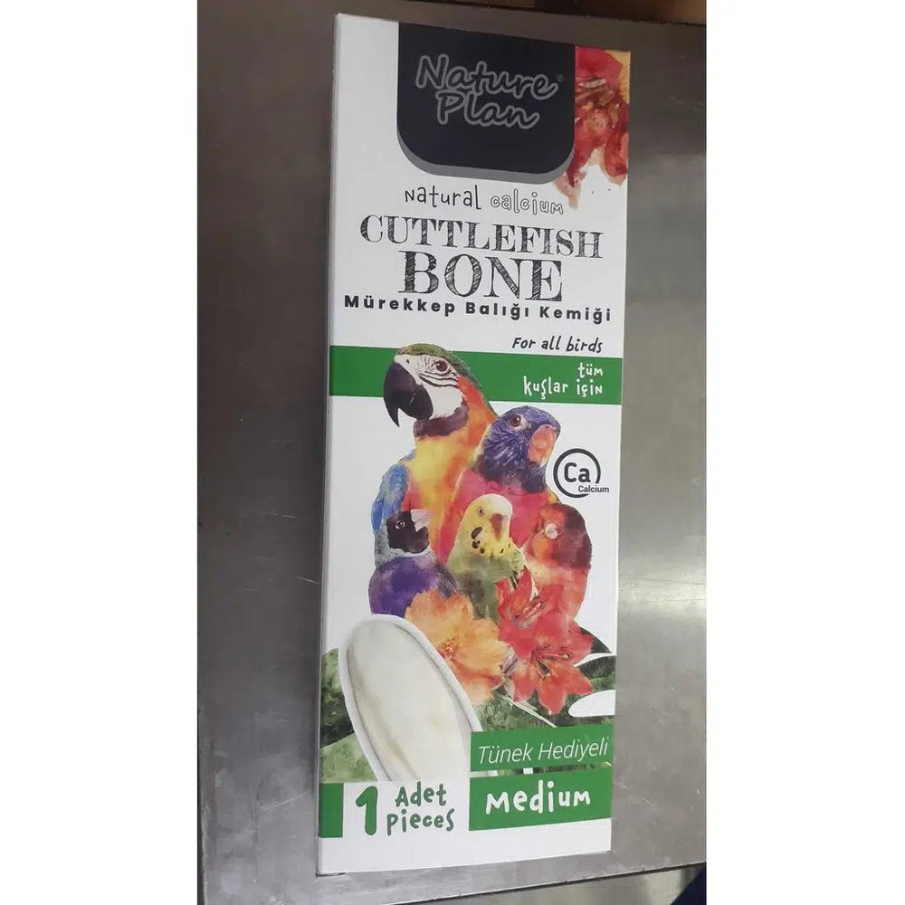 Nature Plan Cuttlebone M Natural Calcium & Beak Care Supplement