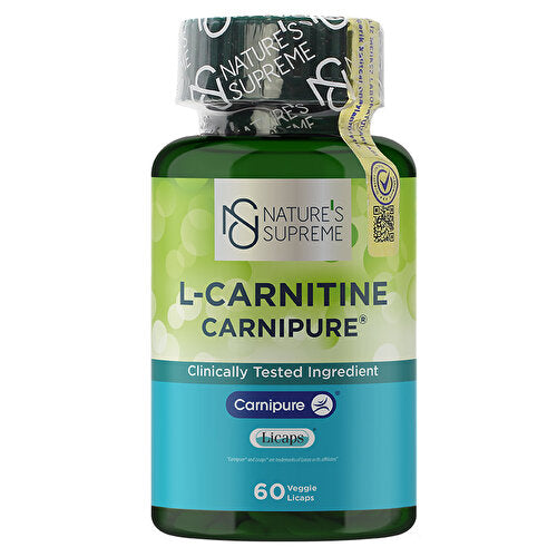 Nature's Supreme L-Carnitine Carnipure 60 Capsules Nature's Supreme L-Carnitine Carnipure 60 Capsules