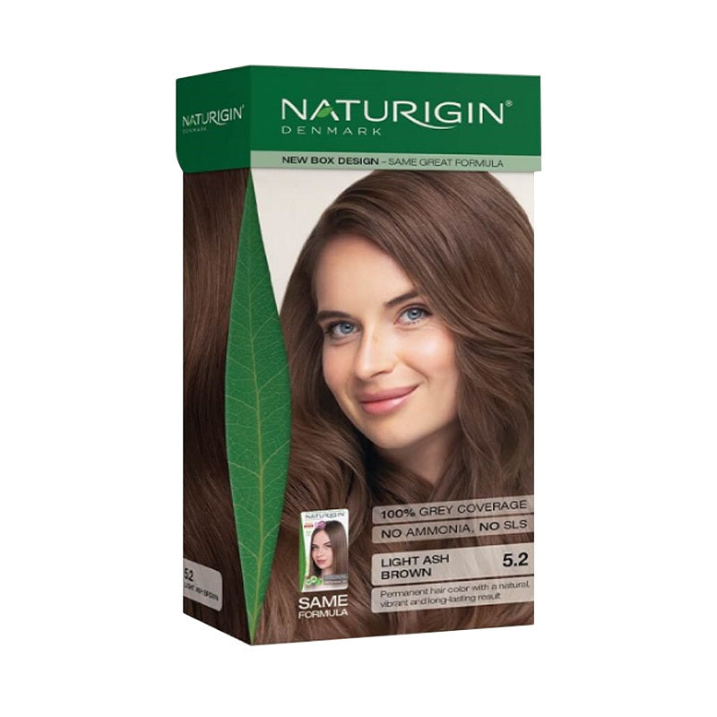 Naturigin 5.2 Light Ash Brown Organic Hair Color 4.0 fl oz
