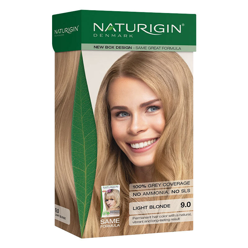 Naturigin 9.0 Very Light Natural Blonde Organic Hair Color 75ml