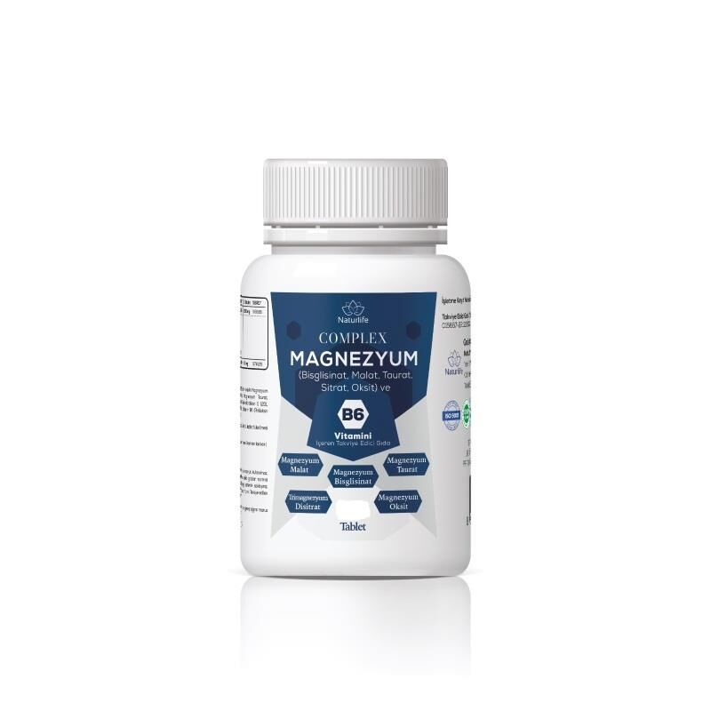 Naturlife Complex Magnesium & Vitamin B6 Support 60 Tablets