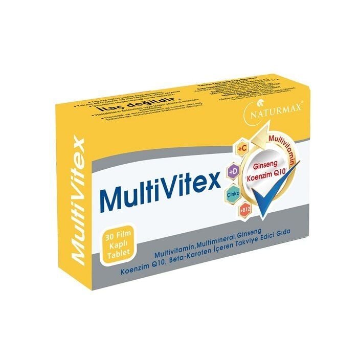 Naturmax Multivitex Daily Multivitamin & Ginseng 30 Tablets