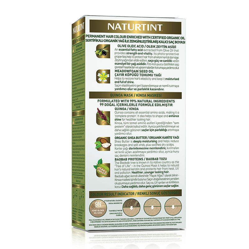 Naturtint Permanent Hair Color 9N Honey Blonde 170ml