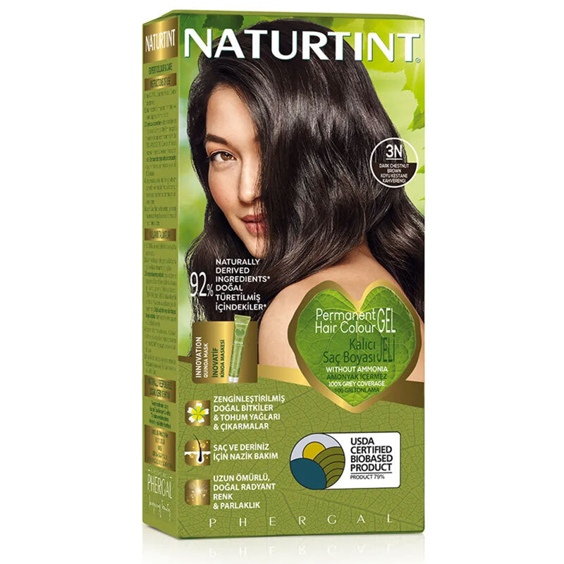 Naturtint Permanent Hair Color 3N Dark Brown 170ml