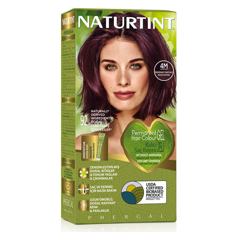 Naturtint Permanent Hair Color 4M Mahogany Chestnut 170ml