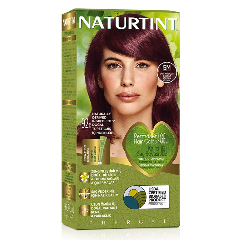 Naturtint Permanent Hair Color 5M Light Mahogany Chestnut