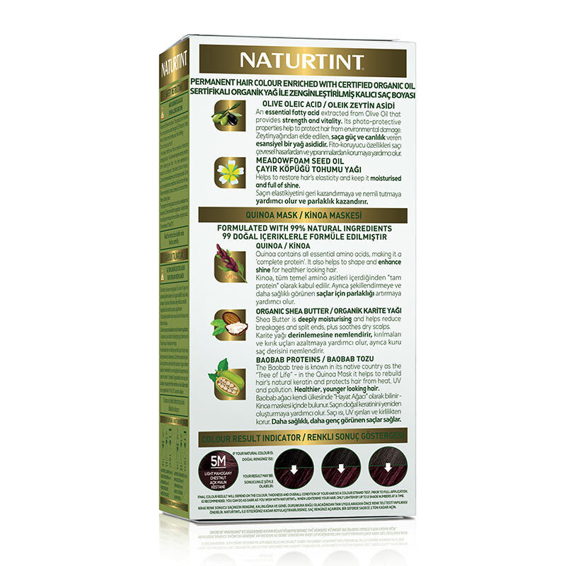 Naturtint Permanent Hair Color 5M Light Mahogany Chestnut