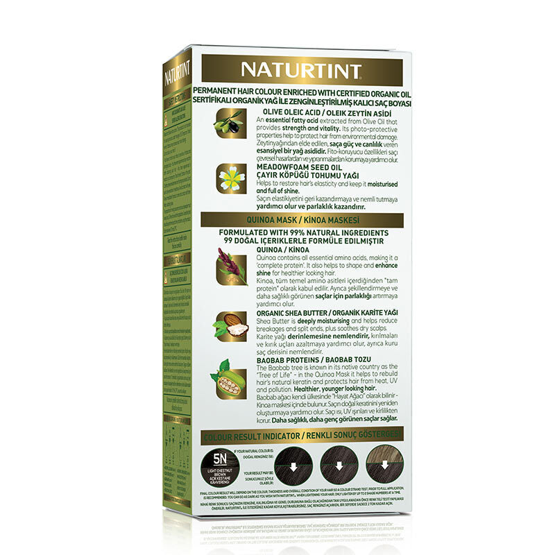 Naturtint Permanent Hair Color 5N Light Chestnut 170ml