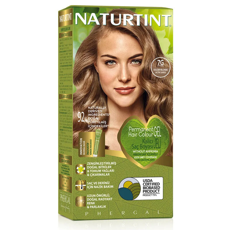 Naturtint Permanent Hair Color 7G Golden Blonde 170ml
