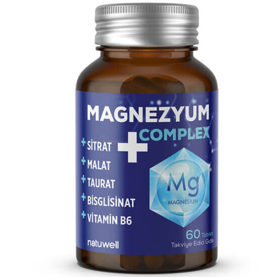 Natuwell Magnesium Complex 60 Tablets