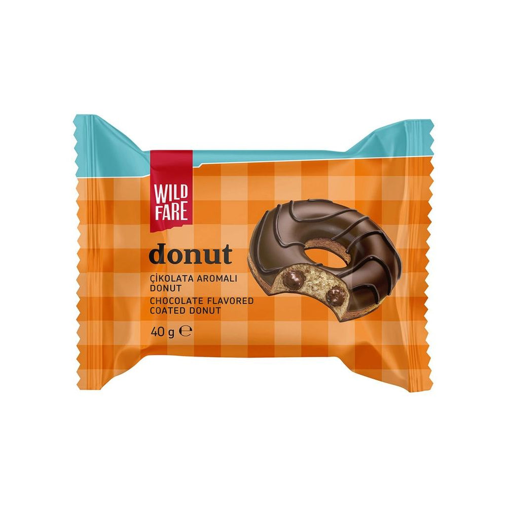 Wildfare Chocolate Flavored Donut Soft Snack 40g
