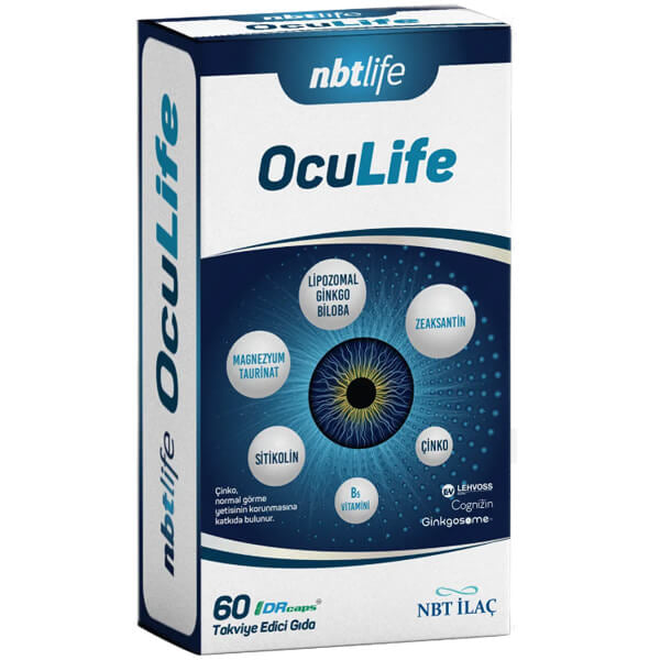 NBT Life Oculife Daily Eye Support Formula - 60 Capsules