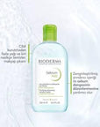 Bioderma Sebium H2O Micellar Water for Oily and Acne-Prone Skin - Gentle Makeup Remover & Skincare, 3.38 fl oz - view 2