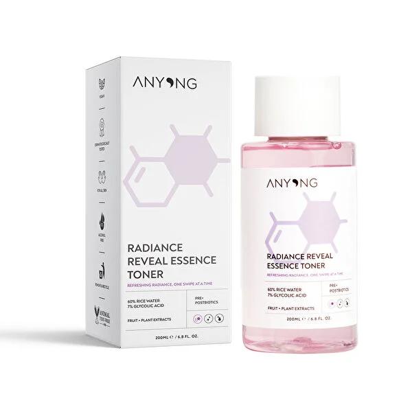 Anyong Tonik Radience Reveal Essence Facial Toner - Hydrating, Brightening, Anti-Aging Skincare with Rice Water & Glycolic Acid Anyong Tonik Radience Reveal Essence Facial Toner - Brighten & Hydrate facial toner, skin brightening, natural skincare, rice water toner, glycolic acid skincare, anti-aging skincare, hydration, brightening, exfoliation, antioxidant, hyaluronic acid, panthenol, skincare routine, beauty products, cosmetics