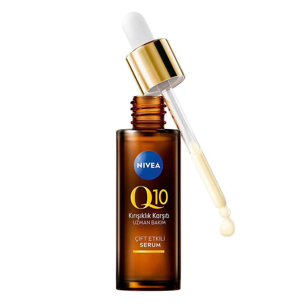 Nivea Anti-Wrinkle Face Serum with Q10 - Anti-Aging Skincare, Reduces Fine Lines & Wrinkles, Suitable for All Skin - view 4