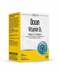 Orzax Ocean Vitamin D3 1000 IU Liquid Drops - Gluten-Free, BHA-Free Dietary Supplement for Adults - image 2