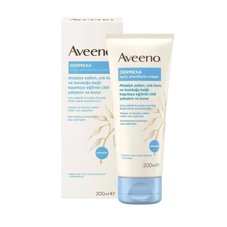 Aveeno Dermexa Daily Emollient Cream - 200ml - Face Cream