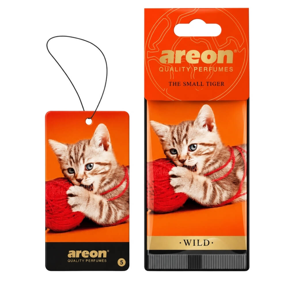 Areon Wild The Small Tiger Hanging Car Air Freshener