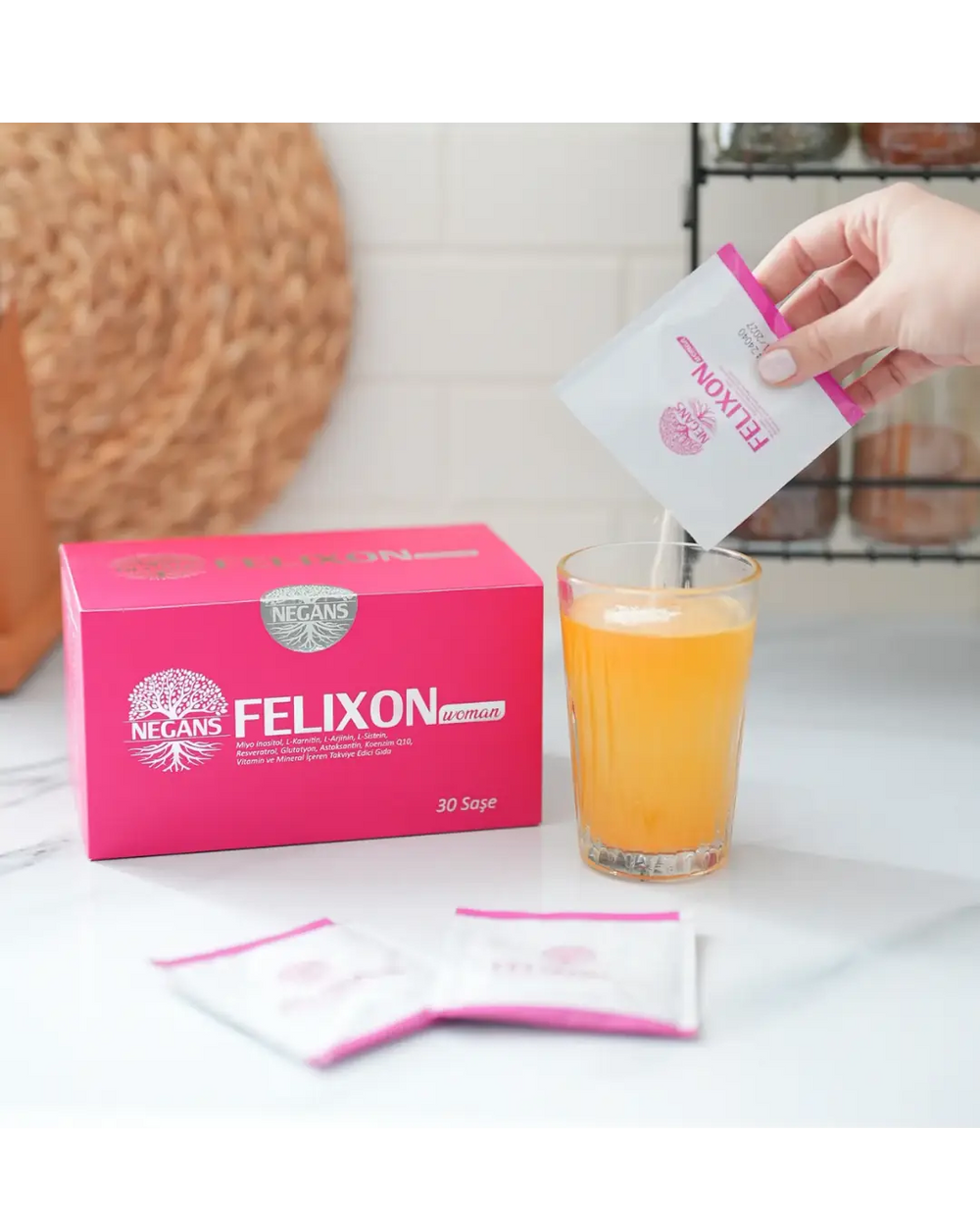 Negans Felixon Woman Multivitamin Supplement 30 Sachets