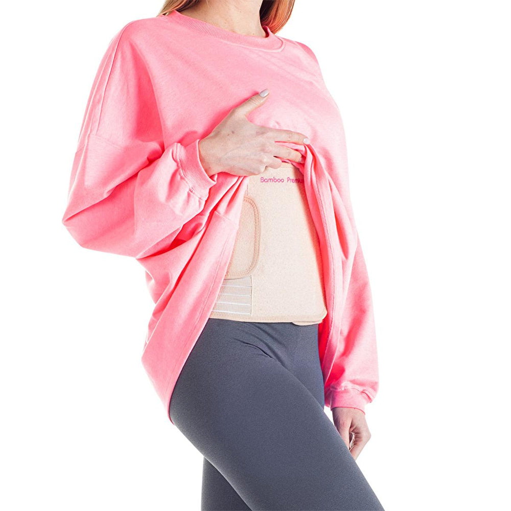 Owli Bamboo Premium Postpartum Recovery Corset - Comfortable, Breathable, and Supportive Maternity Wear for New - view 6