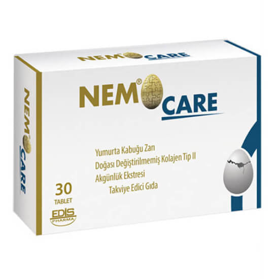Edis Pharma Nemocare Eggshell Membrane Supplement 30 Tablets