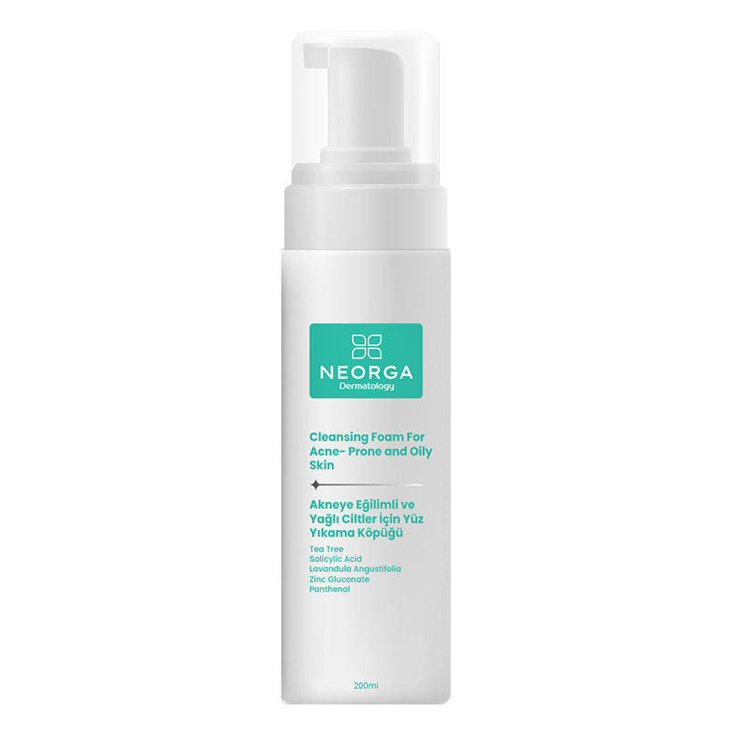 Neorga Cleansing Foam for Oily &amp; Blemish-Prone Skin 200 ml