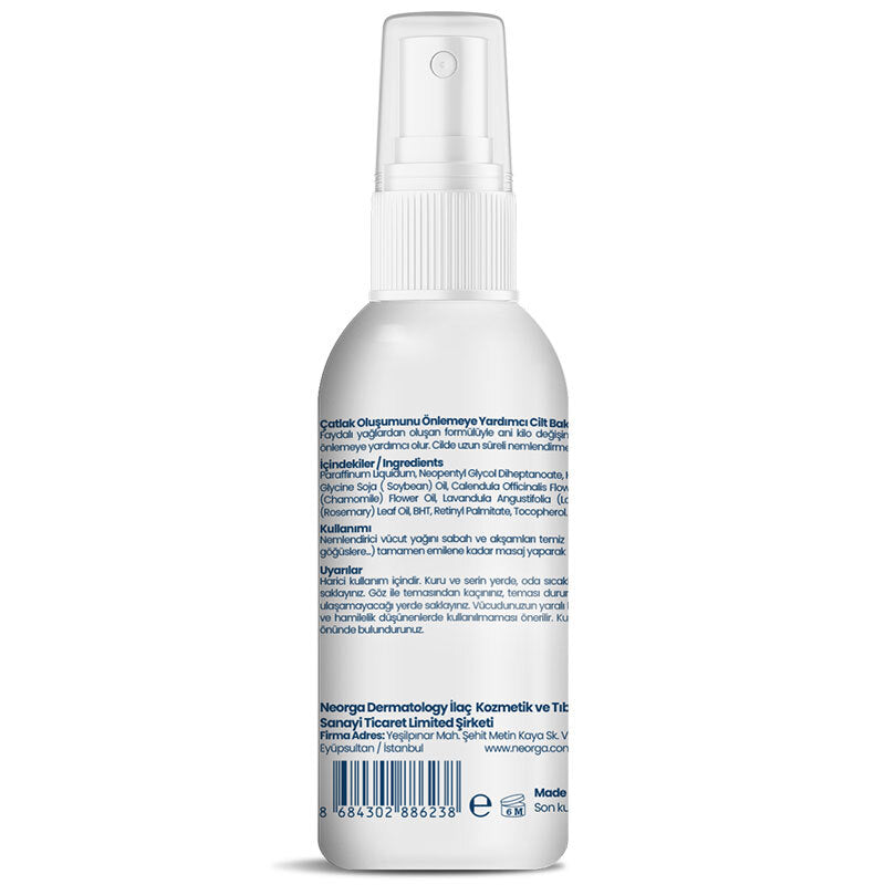 Neorga Stretch Mark Care Body Oil for Dry Skin 75 ml