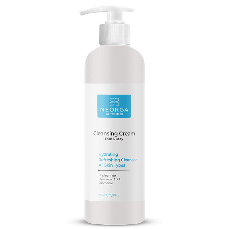 Neorga Cleansing Cream Hydrating Face & Body Wash 350 ml