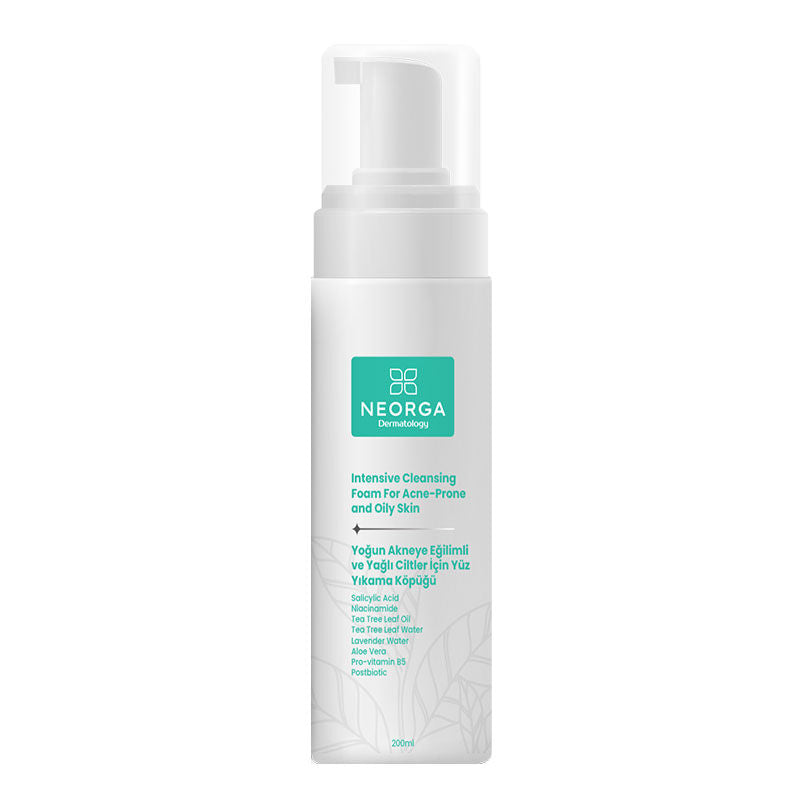 Neorga Face Cleansing Foam for Oily & Blemish-Prone Skin 200 ml