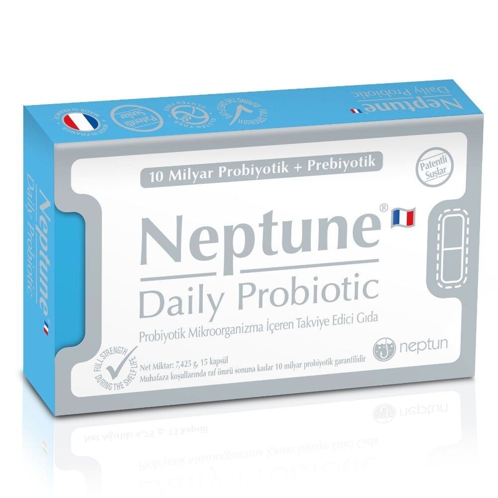 Neptun Daily Probiotic, 15 Capsules
