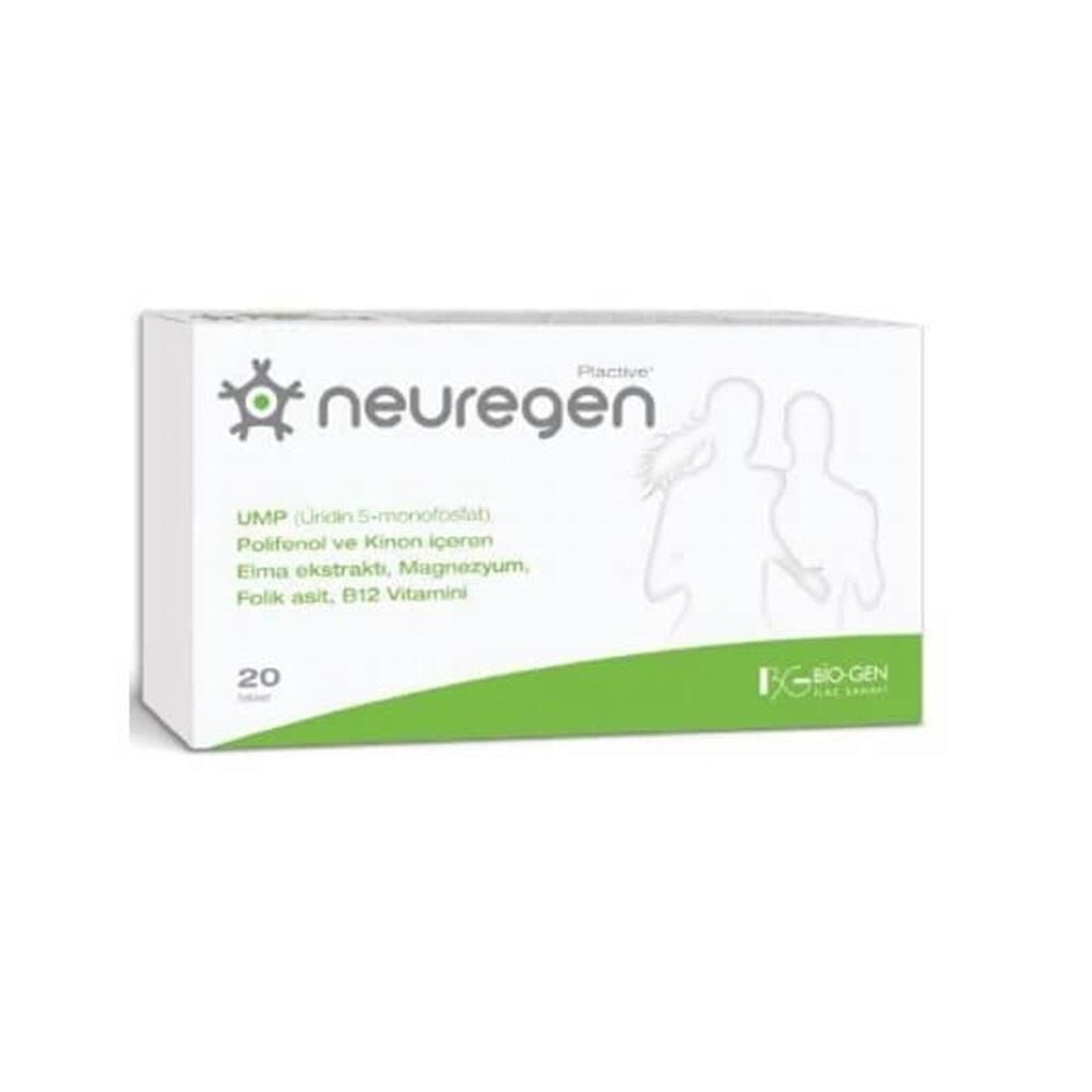 Bio-Gen Ilac Neuregen Supplement with UMP and B12 20 Tablets