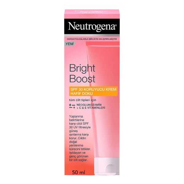 Neutrogena Bright Boost SPF 30 Gel Cream for Brightening 50ml