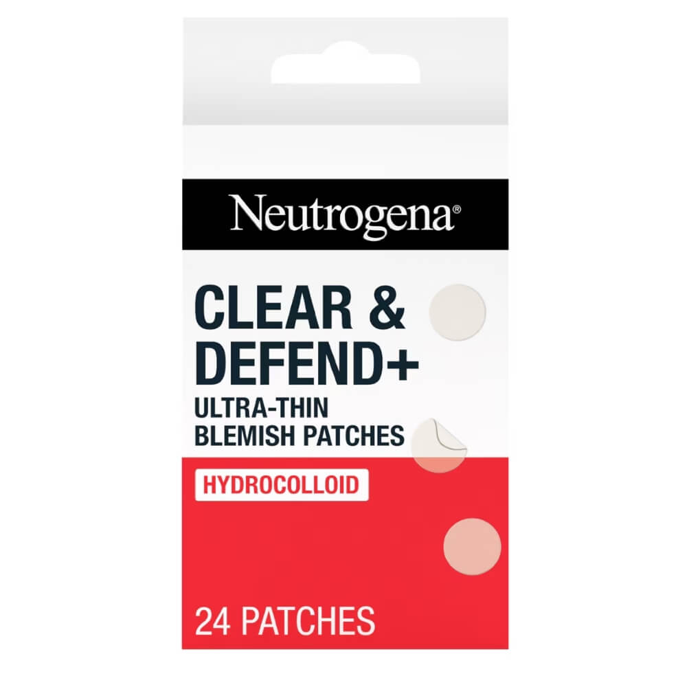Neutrogena Clear &amp; Defend Ultra Thin Blemish Patches - 24 Count