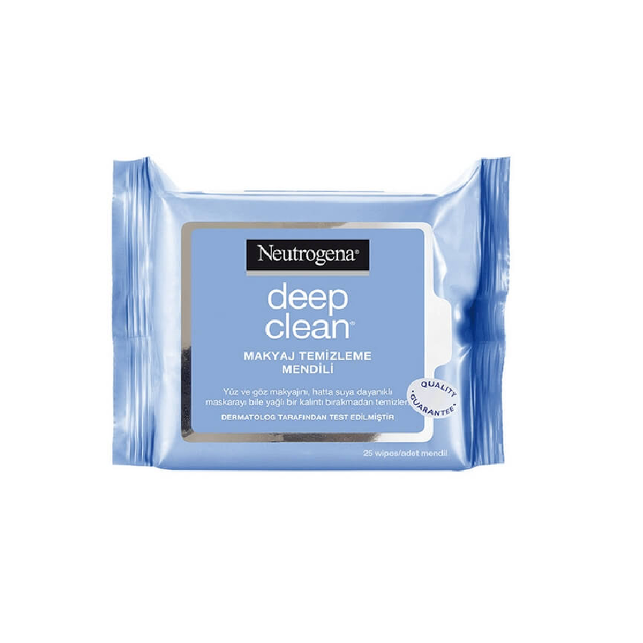 Neutrogena Deep Clean Makeup Remover Wipes 25 Count