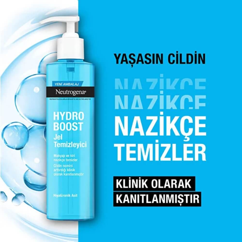 Neutrogena Hydro Boost Water Gel Cleanser 200 ml