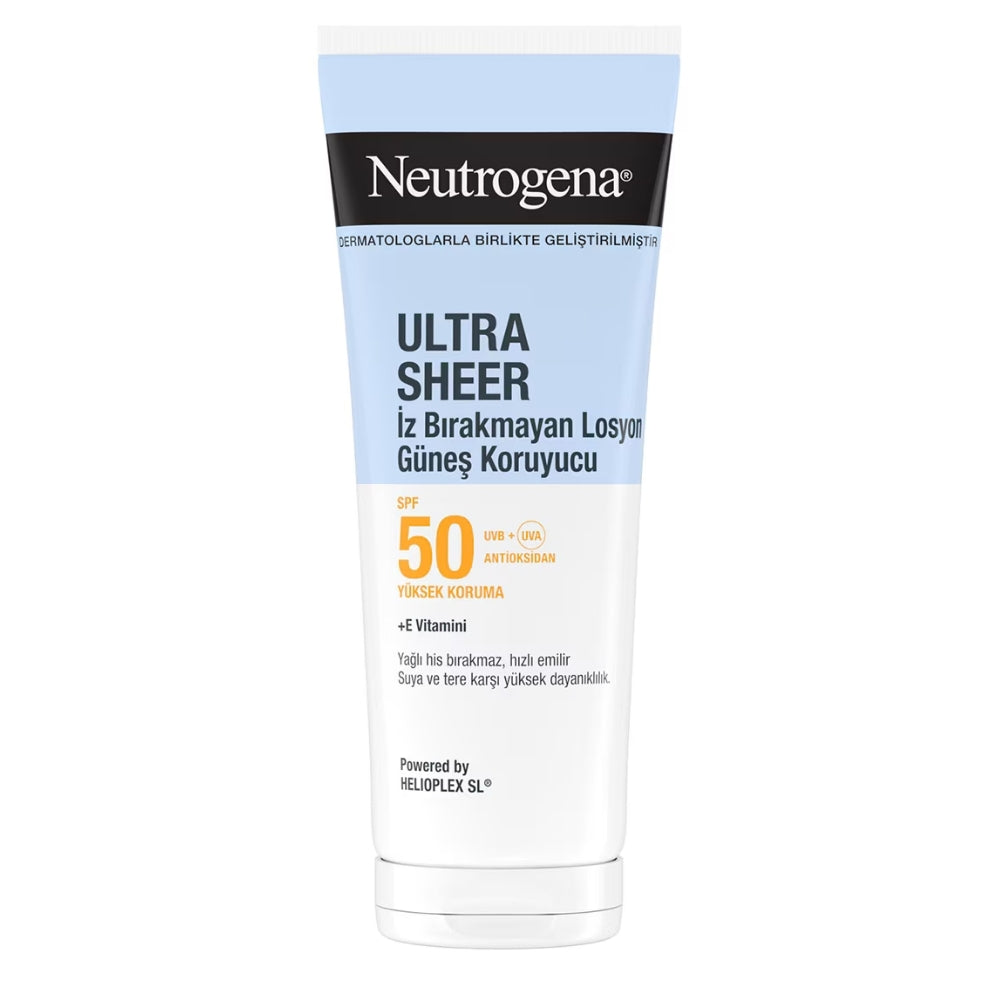 Neutrogena Ultra Sheer Hydrating Sunscreen Lotion SPF50 200ml