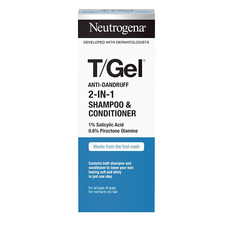 Neutrogena T/Gel 2-in-1 Dandruff Shampoo & Conditioner 250ml