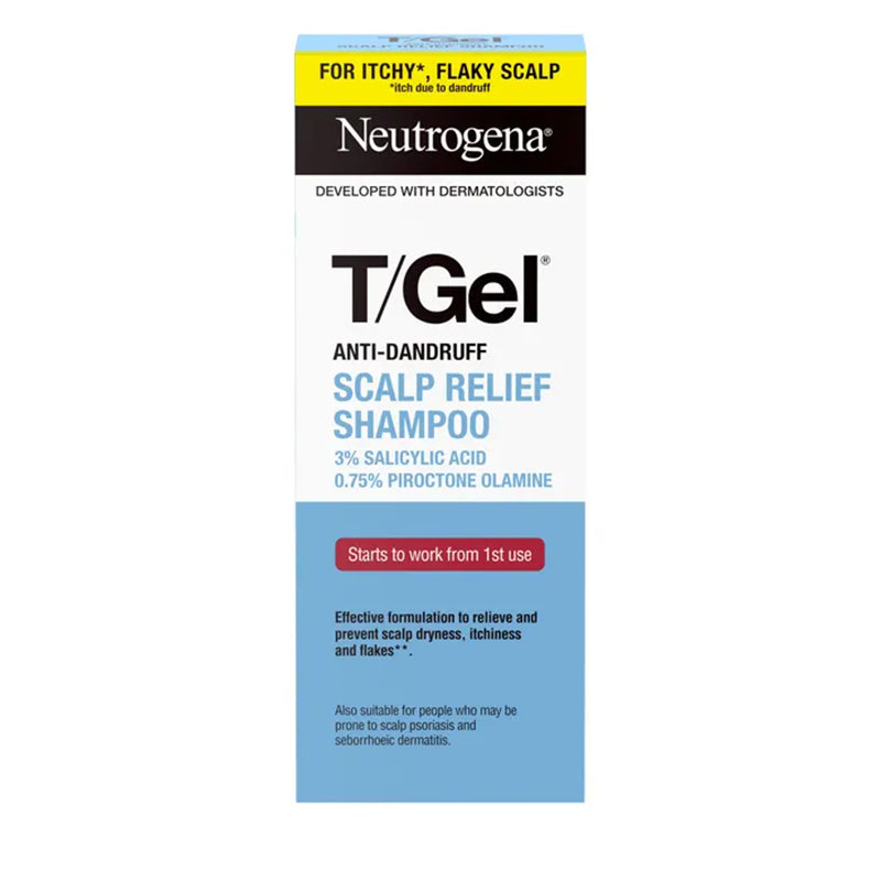 Neutrogena T/Gel Scalp Relief Shampoo for Flakes 250 ml