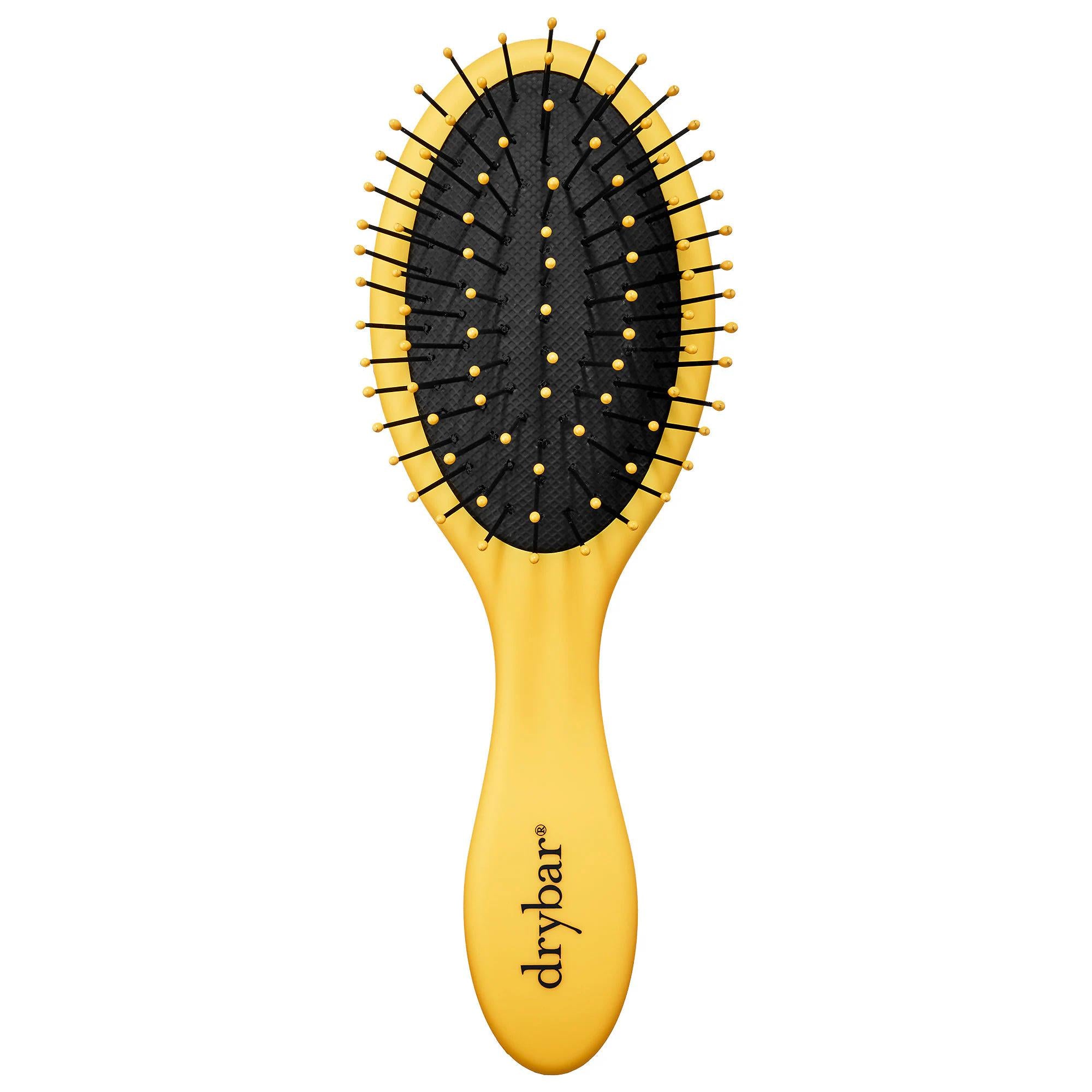 Lil' Lemon Drop Hair Detangling Brush for Curly, Wet & Dry Hair - Gentle Detangling, Comfortable Grip & Extension Friendly Lil' Lemon Drop Hair Detangling Brush - Gentle & Comfortable hair detangling brush, gentle detangling for curly hair, detangling brush for wet hair, soft bristle hair brush, hair extension brush, hair care, curly hair products, wet hair detangling, hair brush, detangling solution, comfortable hair brush, hair extension care, daily detangling, hair care routine