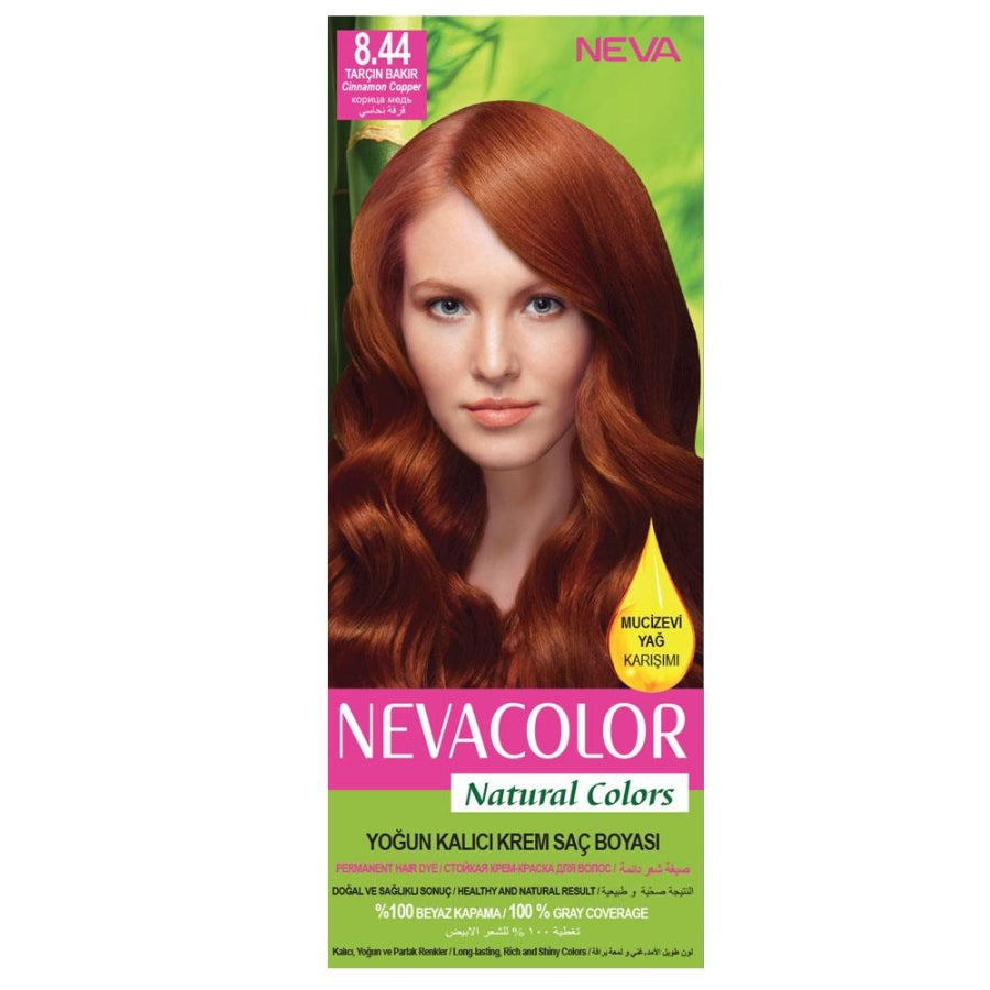 Nevacolor Hair Color Set 8-44 Cinnamon Copper 1 Pack