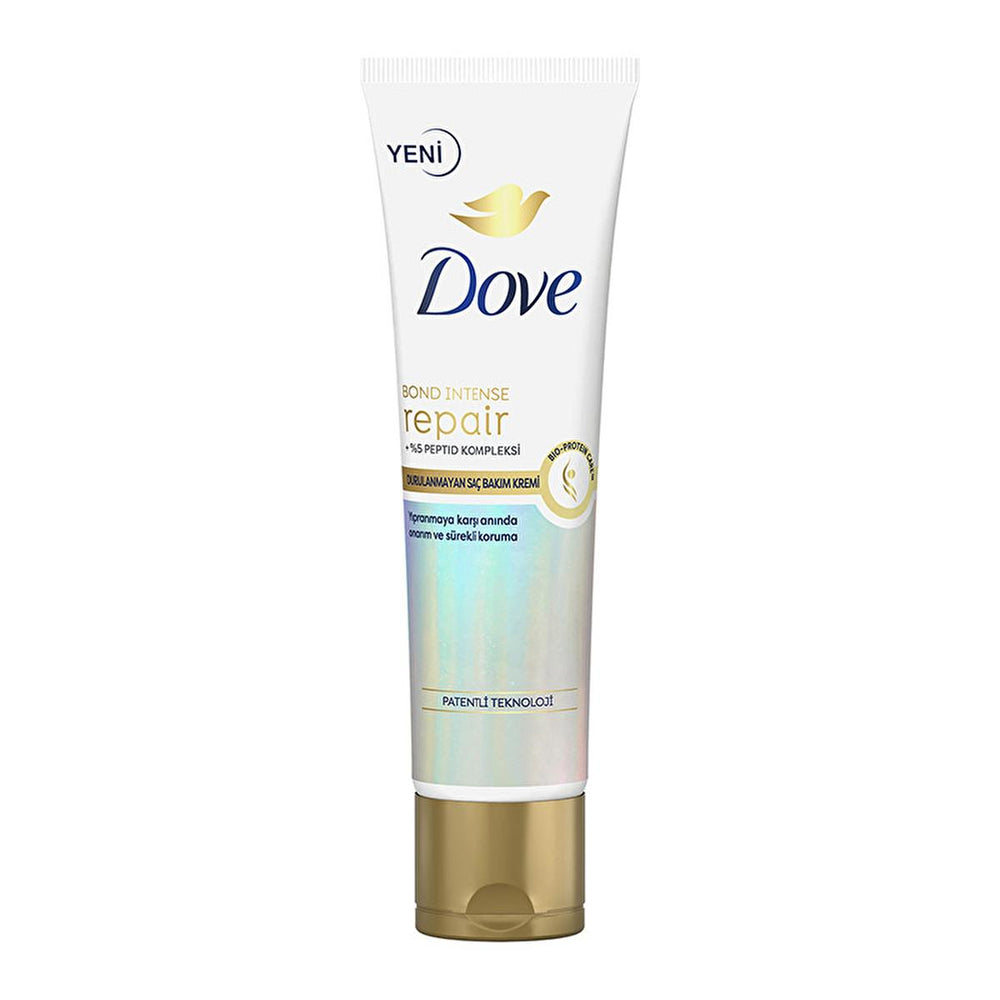 Dove Bond Intense Repair Leave-In Hair Conditioner: Reverse Damage, Peptide Repair & Heat Protection for Silky, Strong Hair Dove Bond Repair Conditioner: Repair & Protect Damaged Hair leave-in hair conditioner, bond repair cream, damaged hair treatment, peptide hair repair, heat protection for hair, chemical damage repair, Dove hair repair, no-rinse hair treatment, Bio-Protein hair care, hair bond strengthening, hair repair, hair treatment, conditioner, leave-in conditioner, peptide complex, bio-protein, he