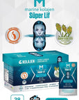 Zade Vital Marine Collagen Dietary Supplement Powder - Anti-Aging, Skin & Joint Health Support Zade Vital Marine Collagen - Anti-Aging & Joint Health Support Marine Collagen Supplement, Anti-Aging Dietary Supplement, Collagen Powder, Hyaluronic Acid Supplement, Psyllium Husk Powder, Skin Health, Joint Health, Immune System Support, Dietary Supplement, Health and Wellness, Beauty Supplement