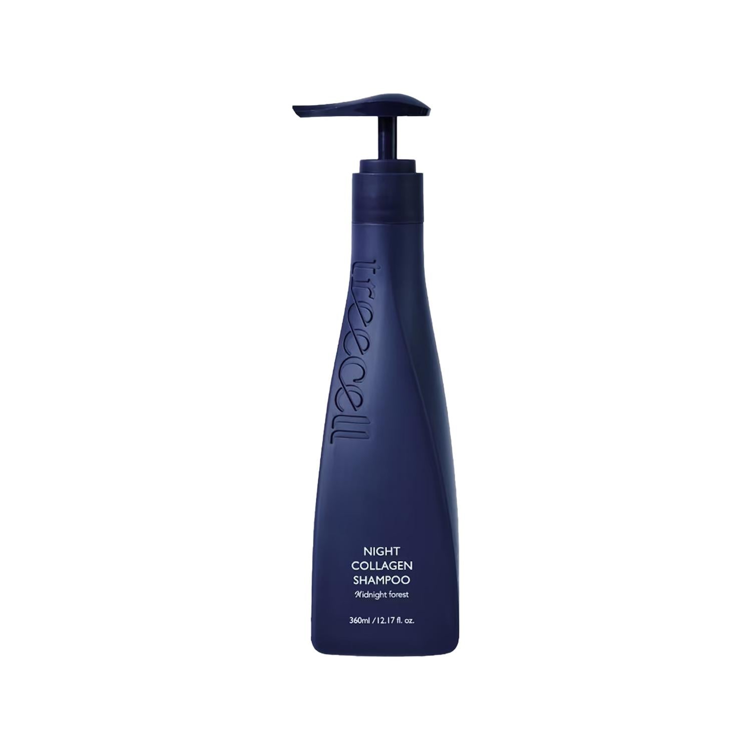 Treecell Collagen Night Shampoo - Midnight Forest, 12.18 fl oz - Nourishing Overnight Hair Treatment with Collagen for Repair & Strength Treecell Collagen Night Shampoo - Midnight Forest, 12.18 fl oz Collagen Night Shampoo, Overnight Hair Treatment, Midnight Forest Shampoo, Treecell Collagen Shampoo, Hair Repair Shampoo, Collagen Hair Care, Nourishing Shampoo, Hair Repair, Overnight Hair Care, Hair Collagen Treatment, Treecell Hair Products, Midnight Forest Collection, Hair Nourishment, Hair Strengthening, 