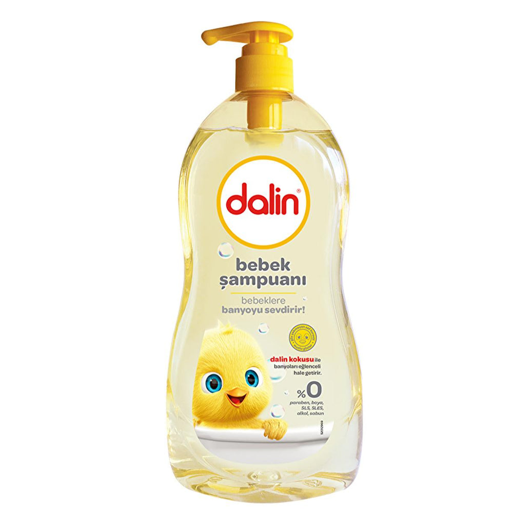 Dalin Gentle Baby Shampoo & Body Wash - Hypoallergenic, Paraben-Free, Dermatologically Tested - 16.91 fl oz - Shampoo
