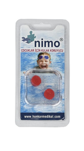Nimo Kids Silicone Earplugs Water Protection 2-Pack