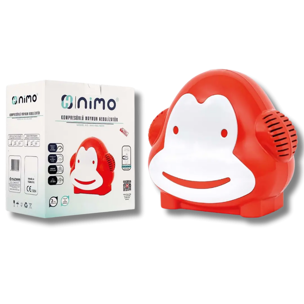 Nimo Monkey Figured Pediatric Nebulizer for Kids 1 Count
