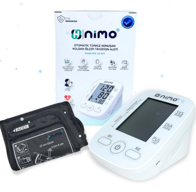 Nimo LD-527 Talking Upper Arm Blood Pressure Monitor