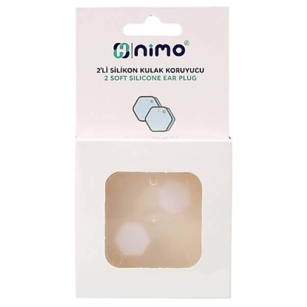 Nimo Silicone Earplugs for Noise Reduction 2 Count
