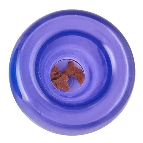 Petstages Nina Ottosson Lil Snoop Interactive Snack Ball Purple 3in